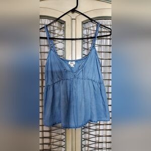 a.n.a Light Blue Camisole Top